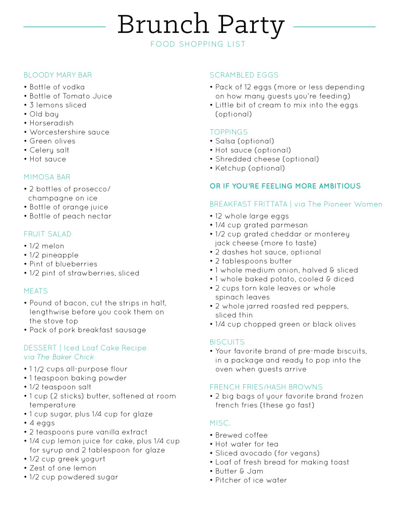 A Foolproof Guide To Hosting The Perfect Brunch This Weekend