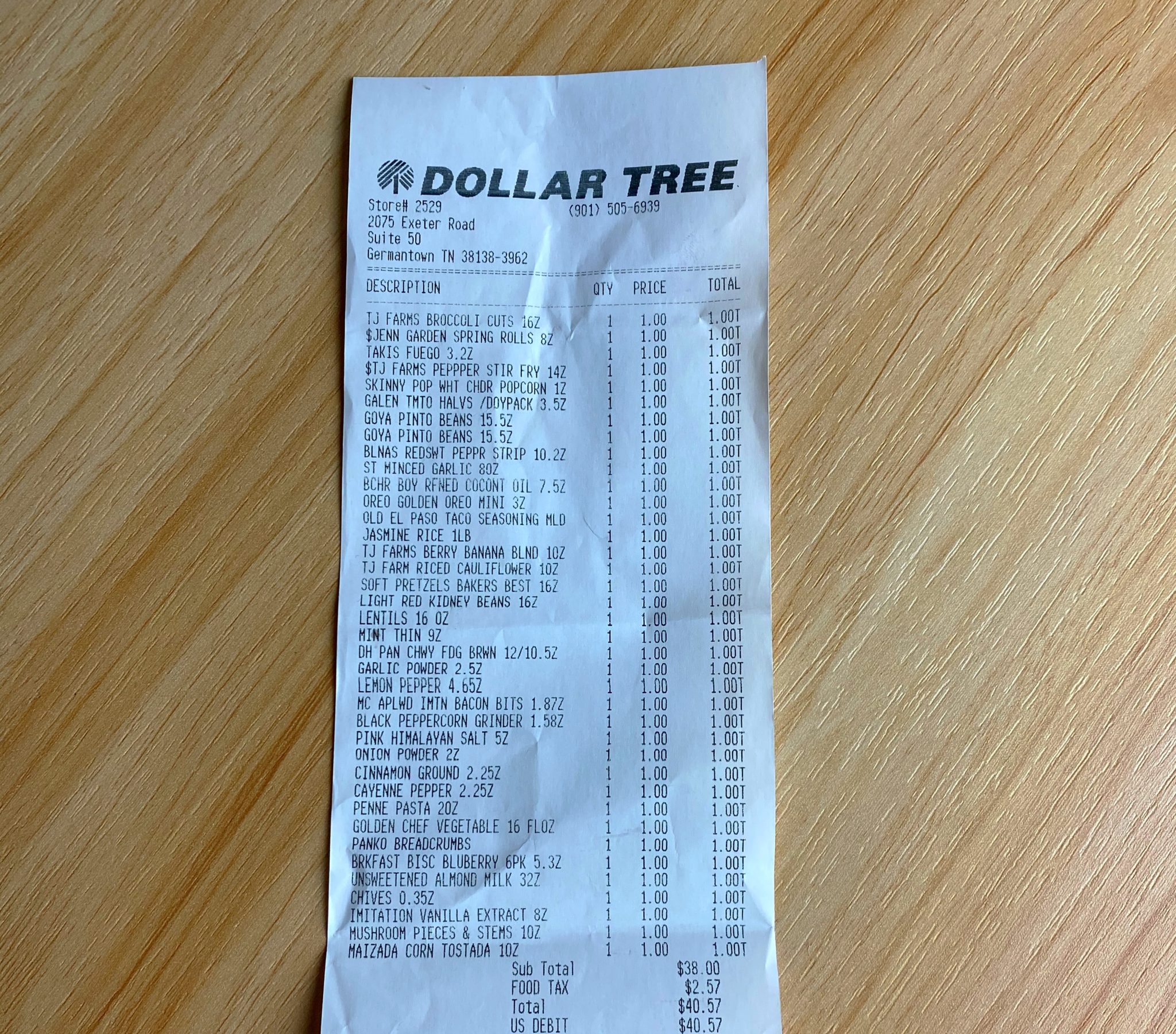 All 45 Things 45 Gets Me At The Dollar Store, As A Vegan (PICS + Receipt)