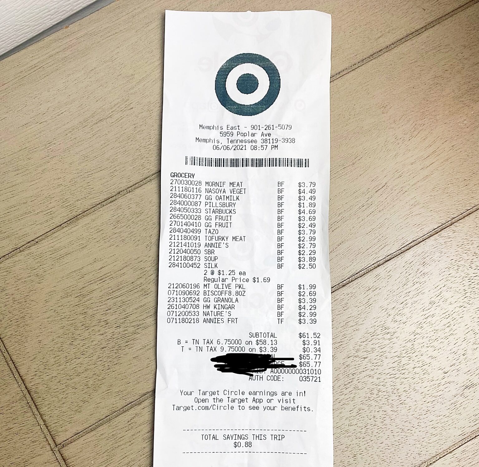 June Grocery Haul 2 My Week’s Worth Of Groceries At Target (+Receipt!)